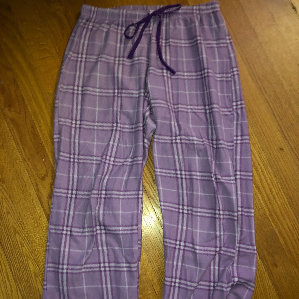 St Eve Purple Plaid Pajama Pants